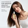 OUAI Hair Oil Travel Size - Hair Heat Protectant Oil for Frizz Control - Adds Shine and Smooths Split Ends - Color Safe Formula - Paraben, Phthal