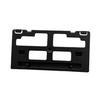 Front Plate Installation Bracket KB3Z17A385A, Black Plastic License Plate Mount for Direct Replacement and Part Reference Review Service