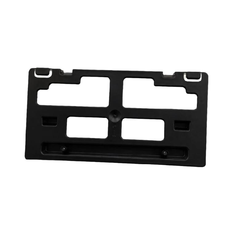 Front Plate Installation Bracket KB3Z17A385A, Black Plastic License Plate Mount for Direct Replacement and Part Reference Review Service