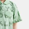 MQD Boys' Short Sleeve Letter Polo T-Shirt
