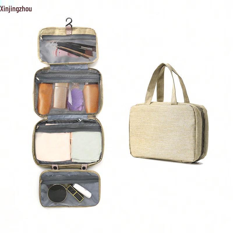 Portable Hanging Dry Wet Separation Toiletry Bag