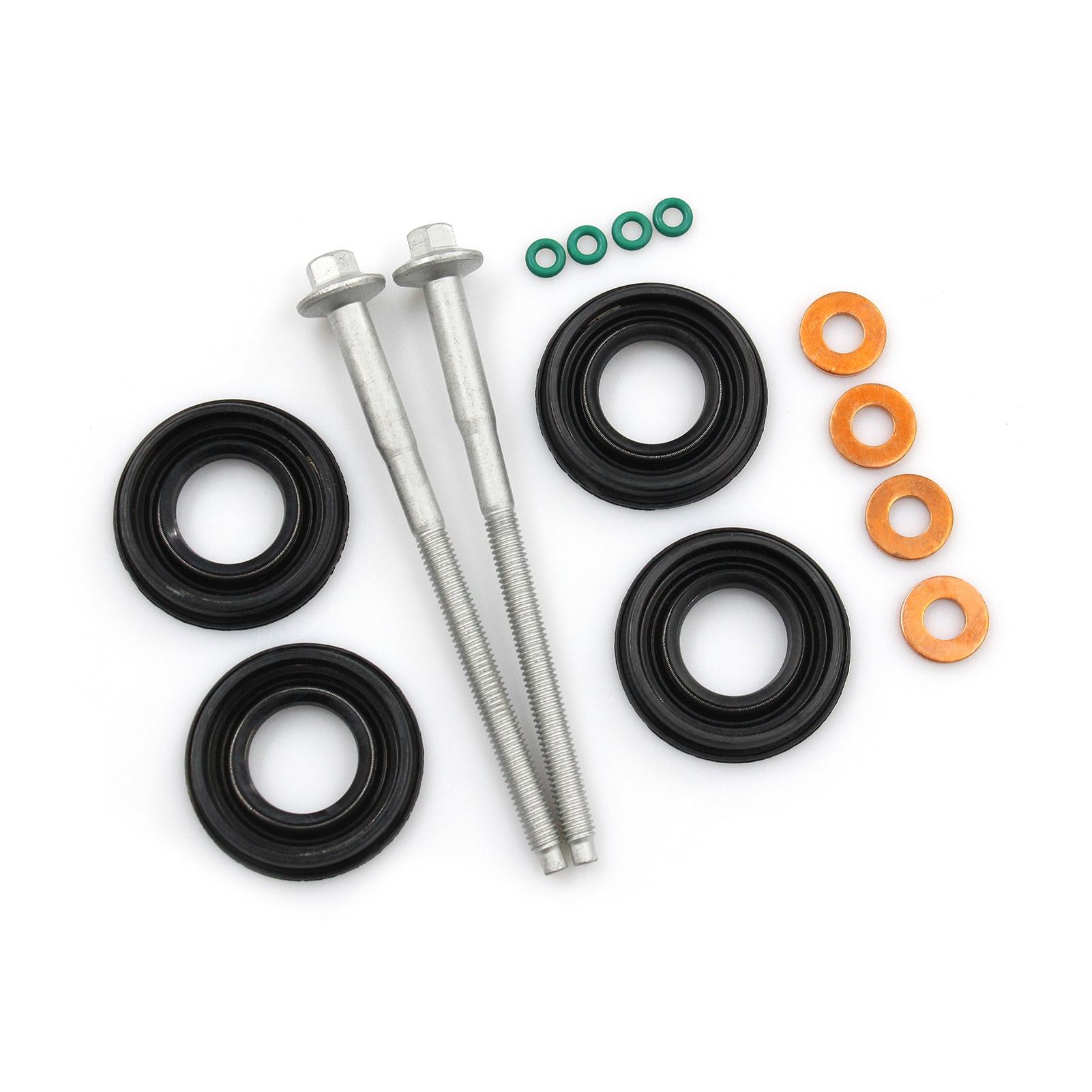 Injector Seal Kits and Injector Clamp Bolts Replacement for FORD TRANSIT MK7 2.2 TDCi DIESEL VP OEM 1372494 multicolore