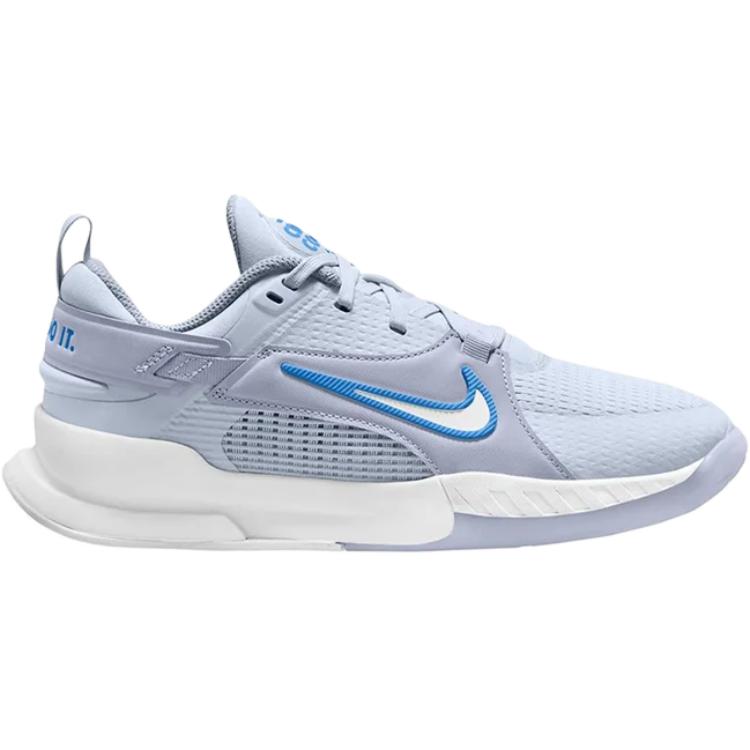 Nike Crosscourt Abrasion Resistant Low Top Children's Basketball Shoes Gray White Teenagers FN2231-005