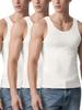 Compression Tank Tops for Cooling Compression Inner Compression Base Sleeveless Tightens Abdominal M [Odoland] 3-Pack Men, Shirt, Layer, Vest,