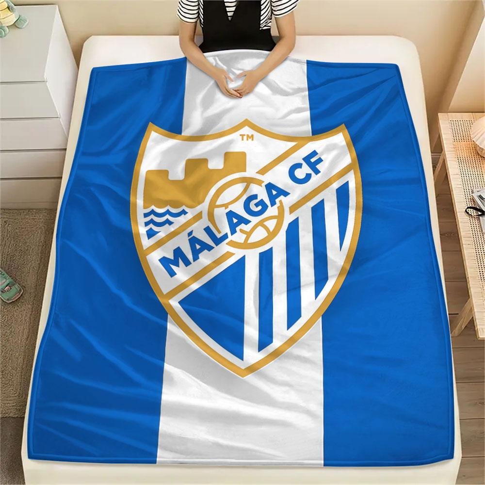 Málaga logo Blanket, High quality Comfortable for All Seasons, Home Decor, Warmth and Comfort