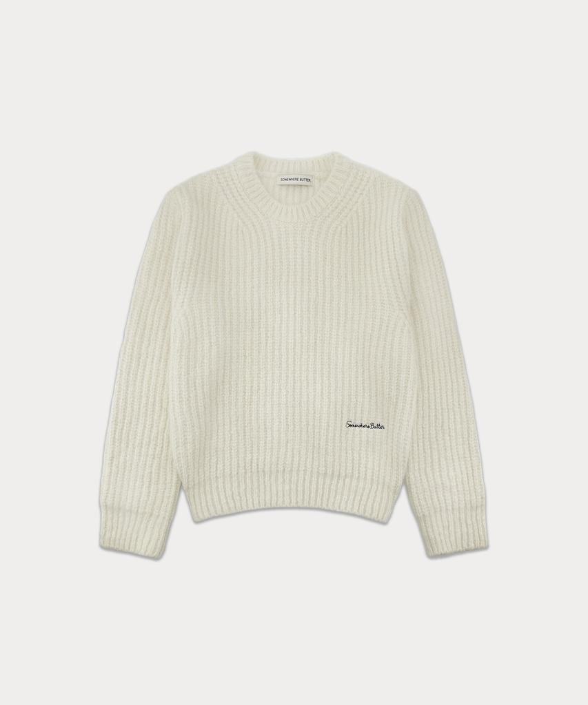 Sseomweeobeoteo Mone Wool Knit - Ivory
