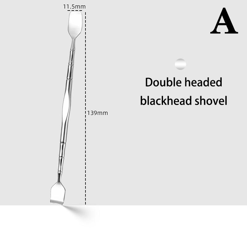 1/2pc/setDouble Head Stainless Steel Professional Blackhead Remover Tool Blemish Extractor Tool Pimple Comedone Removal For Face