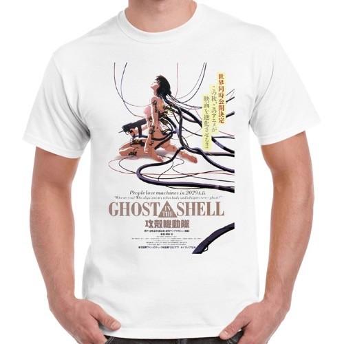 

Ghost In The Shell Cult Manga Anime Japanese Sci Fi Retro T Shirt 2243 4XL