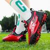 2024 Children's Fashion Knob Lightweight Student and Youth Football Shoes, Leather Bright Sports Shoes 31-40