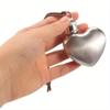 1PC Outdoor Hip Flask Portable Wine Pot Small Hip Flask Heart Shaped Flask Stainless Steel Wine Flask Water Bottle