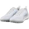 Li Ning TF Turf Artificial Turf Soccer Shoes Men's White Silver YSTV0114