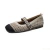 Hollow Out Lightweight Breathable Shallow Mouth Square Head Single Women Shoes Elegant Minimalist Comfortable Women's Shoes