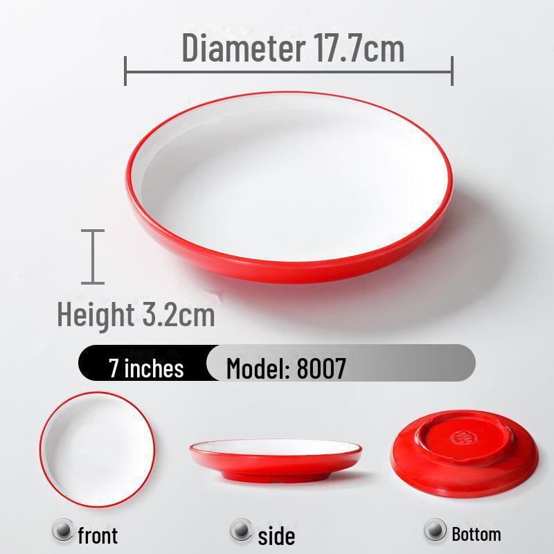 Farfurie rotunda melaminata: Restaurant Hotel Veselă, Imitație de porțelan, Vase calde/rece.