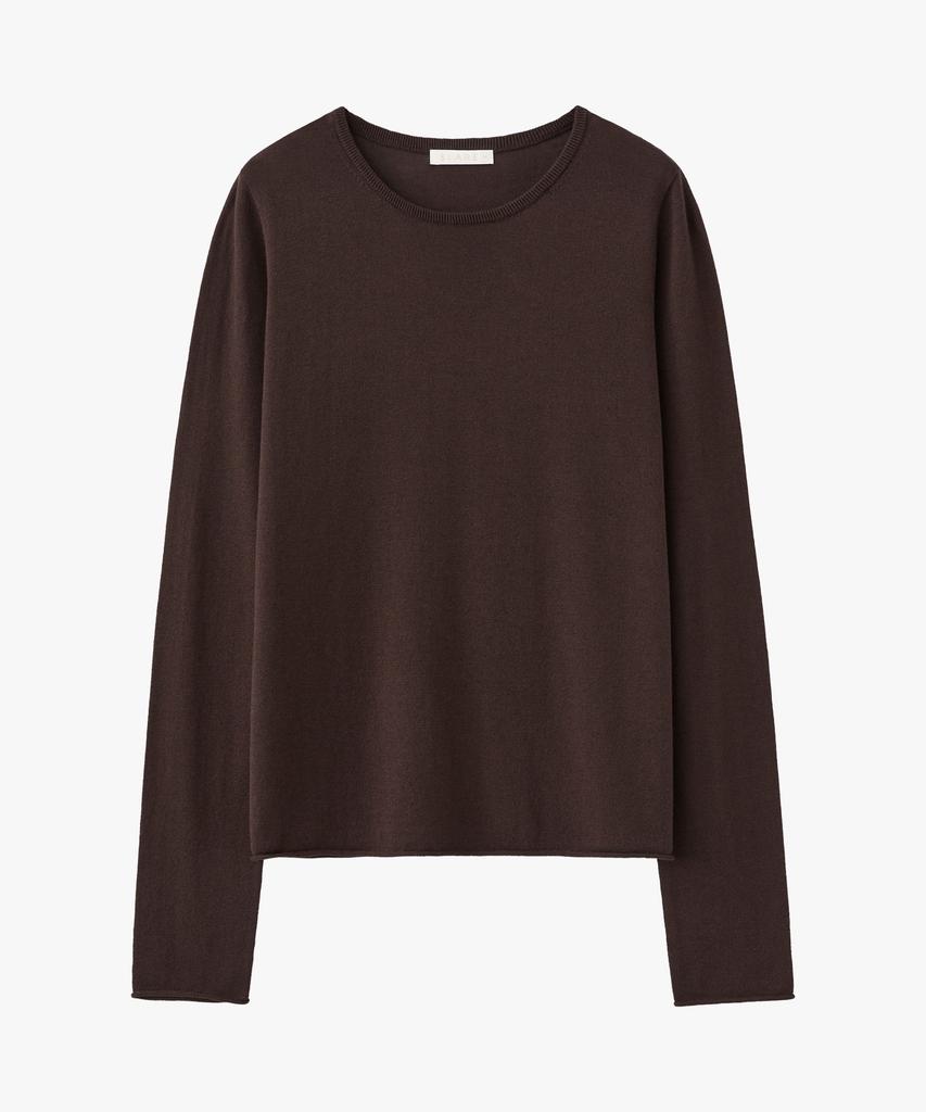 SUARE WOMEN Cotton Modal Cutoff Sleeve Knit - 7 Colors