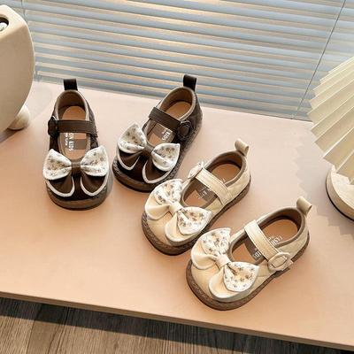 2025 Mori-Style Girls' Mary Janes: Spring/Autumn Sweet Leather Princess Shoes