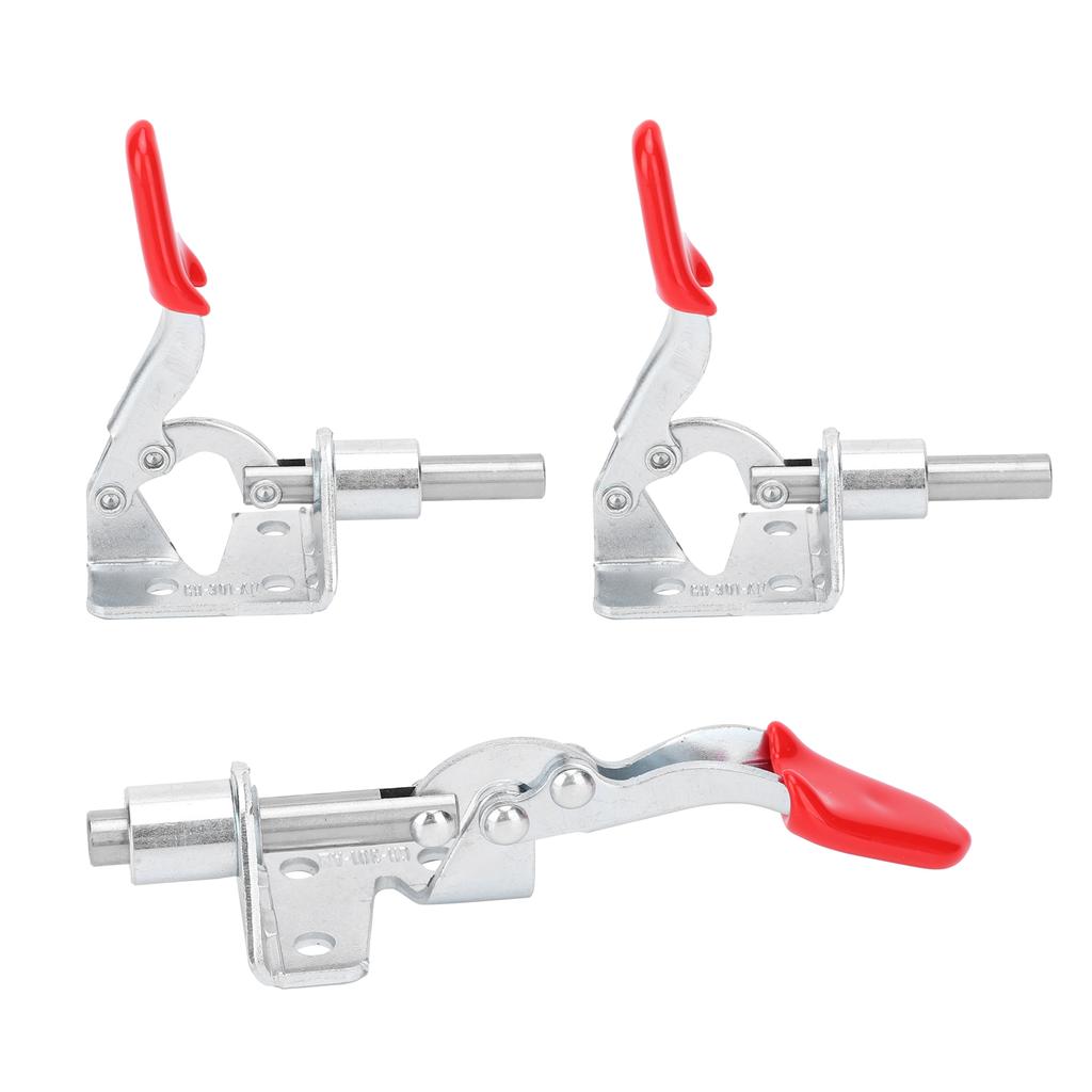 3Pcs 190 Degrees  Toggle Fixture Quick Release Tooling Clamping Woodworking Clamp Accessories