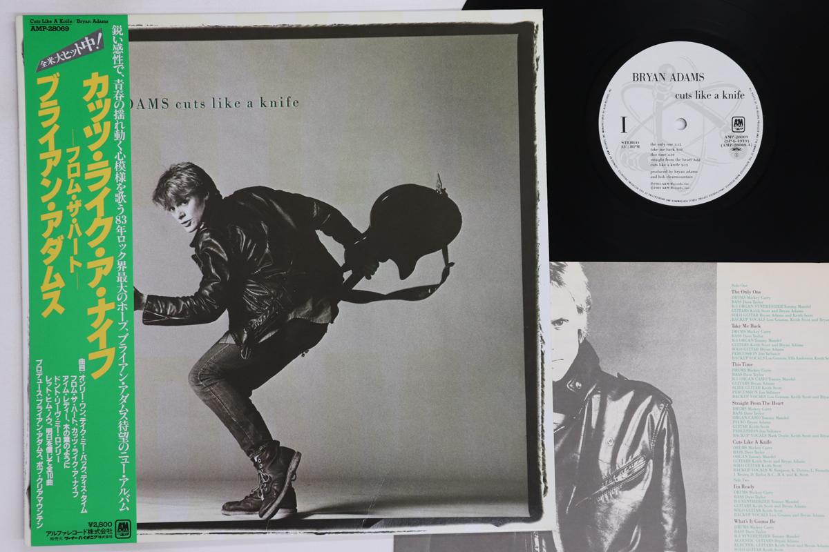 

Виниловая пластинка BRYAN ADAMS - Cuts Like A Knife AMP28069 A&M 1983 Япония Оби Рок Б/У