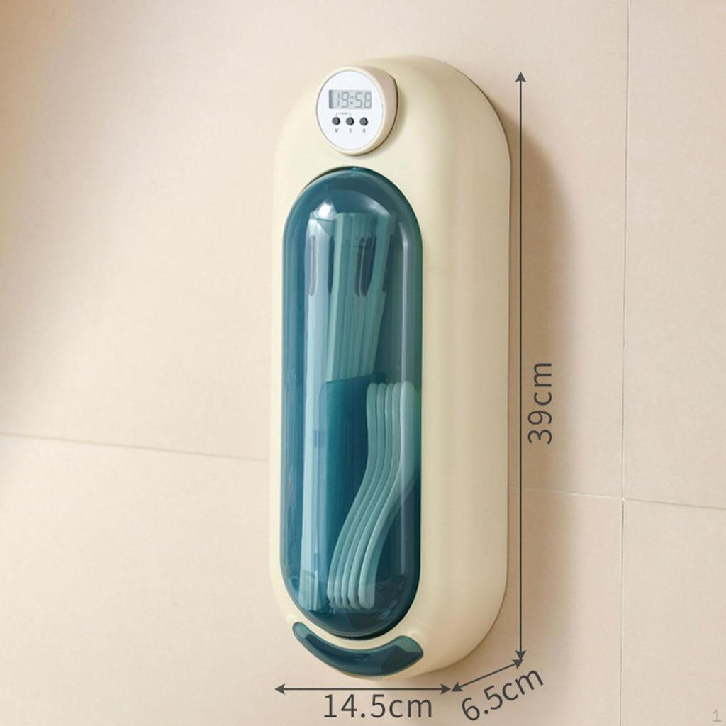 Chopstick Holder Mount Detachable Timer Space Saving Sturdy Household Cooking Utensil Organizer