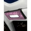 Rhinestone Decor PU Car Tissue Box