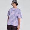 Reebok Retro Color Block Printed Sports Casual Crew Neck Short Sleeve T-Shirt Unisex Tops Purple 24SRM405UGP3