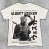 Albert Wesker Mens Kids T Shirt: Vintage Style Tee, Resident Evil Tee