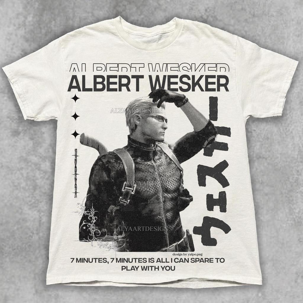 Albert Wesker T-shirt: Vintage Style Tee, Resident Evil Tee