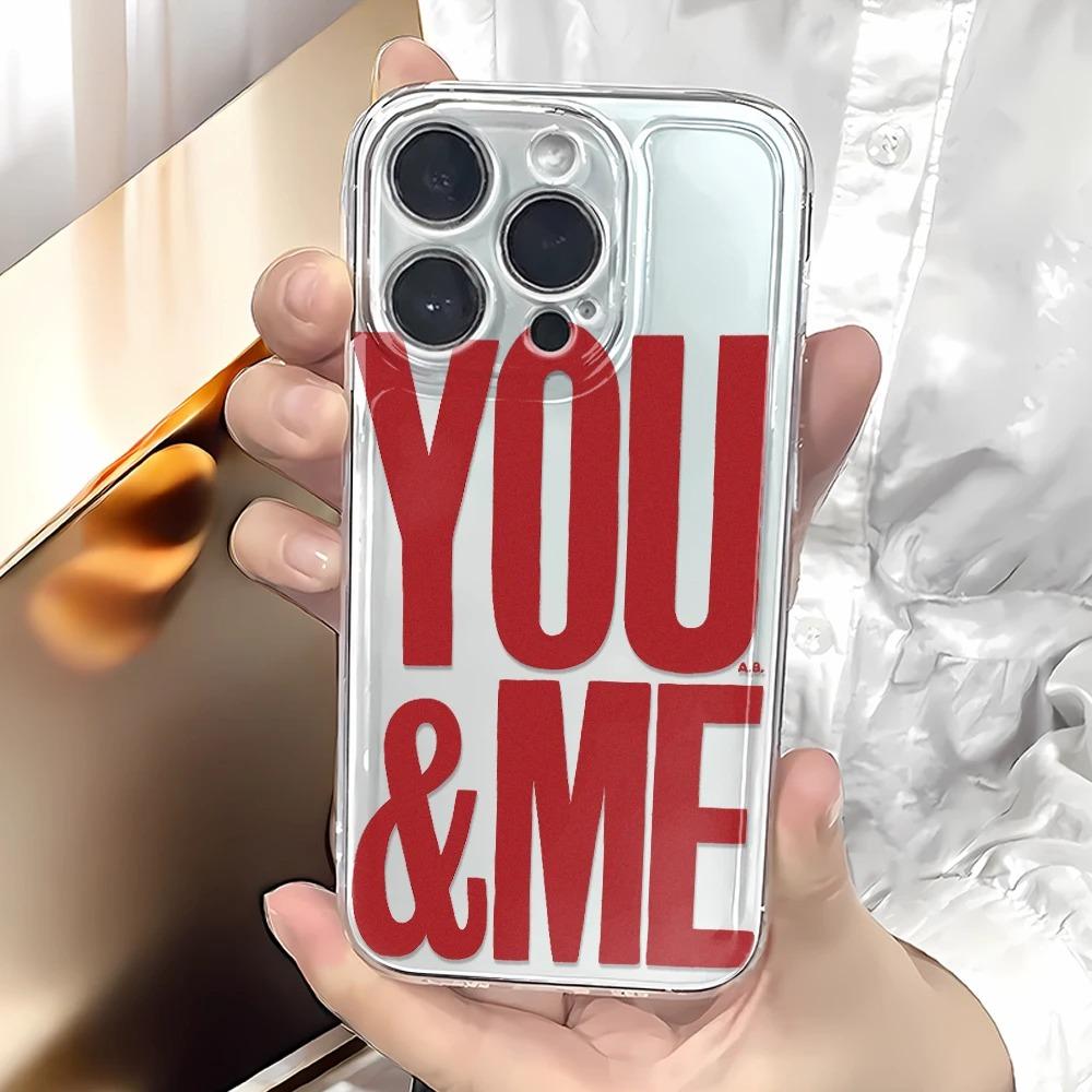 

Women Simple Clear Case Phone Case For iPhone 16 15 Plus 14 13 12 11 Pro Max SE Transparent Cover Coque iphone 12 For iPhone SE (2022)