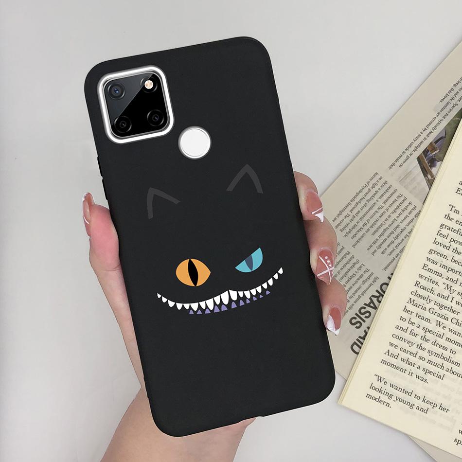 For OPPO Realme C25 C25S C25Y Case Cartoon Soft Silicone Matte Shockproof Phone Back Cover For Realme C 25 S Y Capa Funda Coque