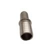 FOOD GRADE STAINLESS STEEL 7/16" x 9/16" BARB Reducer FITTING ADAPTER COUPLER