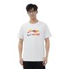 Li-Ning Letter Round Neck Loose Comfortable Casual Simple Atmospheric Short Sleeve T-Shirt Unisex Tops White AHSVA75-2