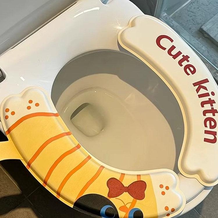 Newcomer Offer: Washable Winter Toilet Seat Cushion Sticker