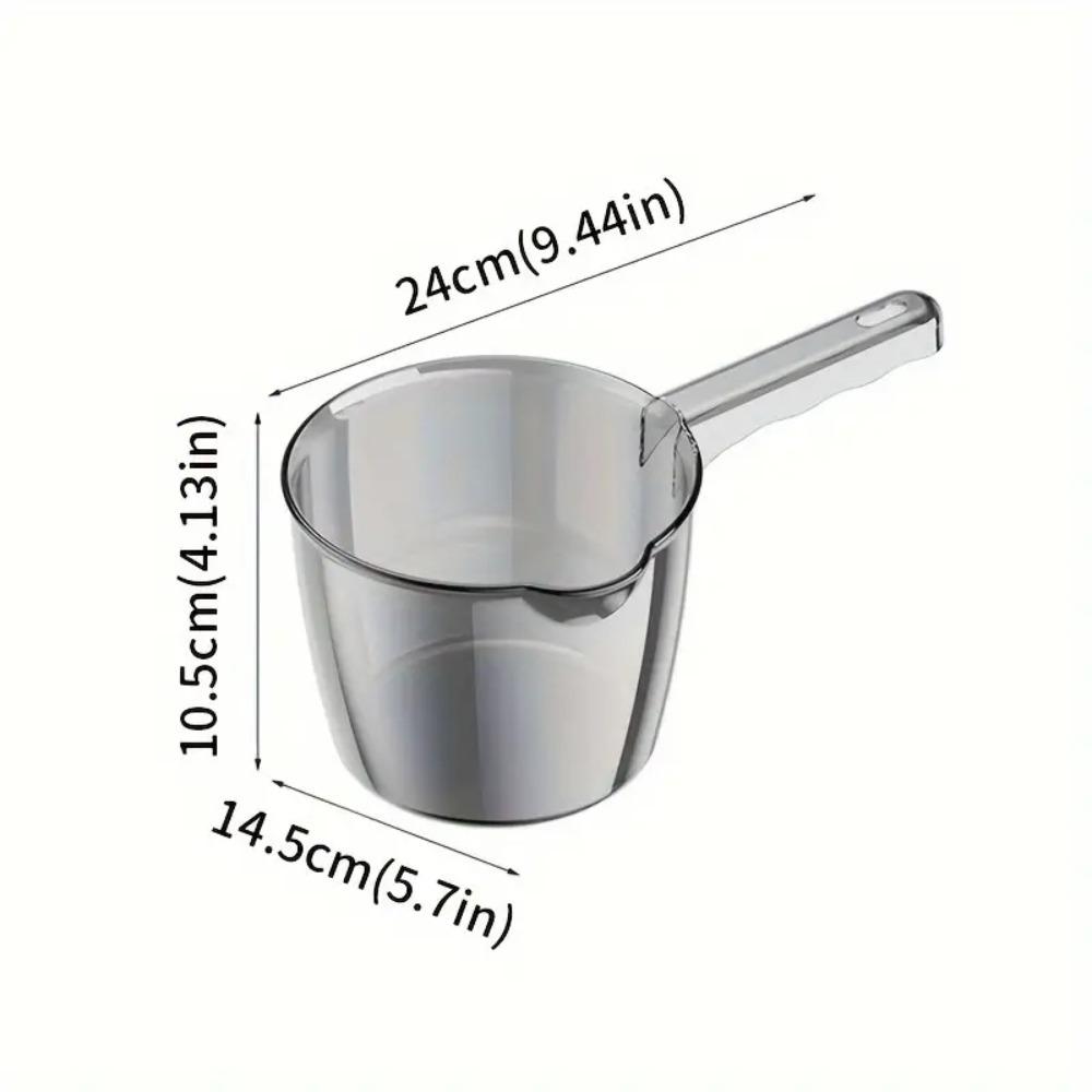 Thicken Transparent Water Scoops Multi-purpose Bathroom Water Spoon Water Ladle  Kitchen