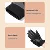 Windproof Winter Gloves Fleece Lining Waterproof Gloves Full Finger Gloves  Autumn and Winter