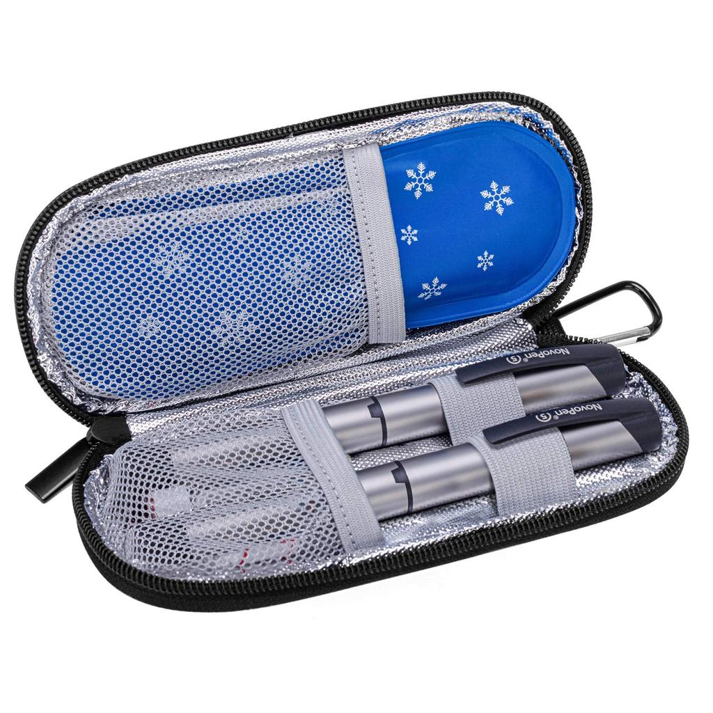 Yarwo Insulin Pouch, Small, Compact, Easy To Carry, Black