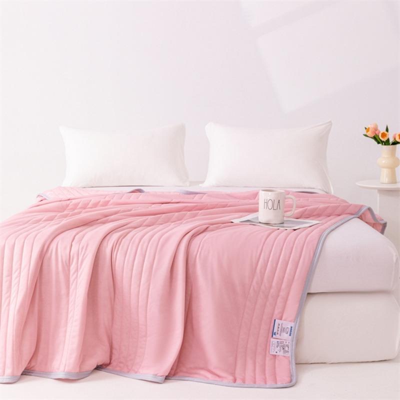 New Simple Ice Cream Cool Silk Summer Quilt Student Dormitory Summer Cool Quilt Summer Air Conditioner Quilt