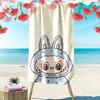 1pc LABUBU Beach Towel, Multi-functional Beach Towel for Outdoor Activities Beach Swimming and Travel
