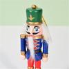 Pack Of 3 Multicolors Nutcrackers Shaped Figurines Stylish Pendants Festives Christmas Tree Hanging Charm Jewelry