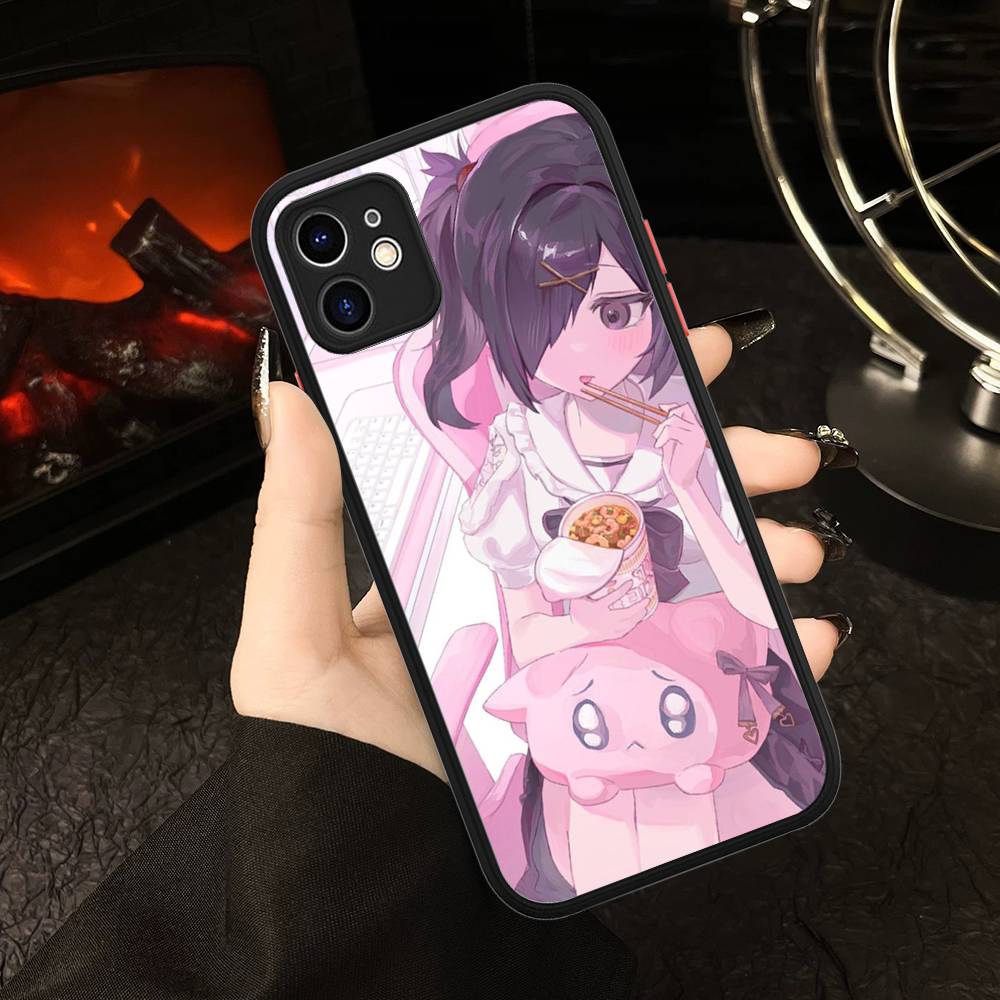 Needy Girl Overdose Game Cute Girl Phone Case For IPhone 13 12 X XS MAX Pro Max 16 15 11 14 Pro Max Shockproof Matte Cover