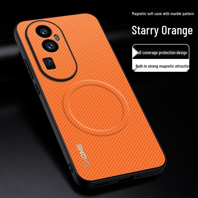 OPPO Reno10 Pro Full-Cover Protective Magnetic Phone Case: Durable, Anti-drop, Fashionable Design