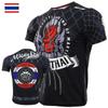 Muay Thai 3D Printed Sports T-shirt Men's Outdoor Fitness Training Suit Summer Casual Fashion Short Sleeved O-neck Clothing