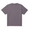 [Snowpeak] Quick Dry Lettering Short-Sleeve T-Shirt Gray Blue (S26MMTTS18)
