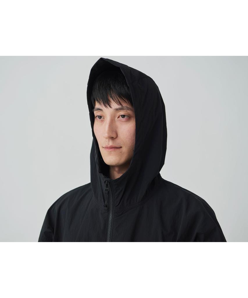 Snow Peak Nylon Tussah size for and outdoor Jacket, S, BLACK, JK-25SU008 (Suitable festivals, camping, activities)