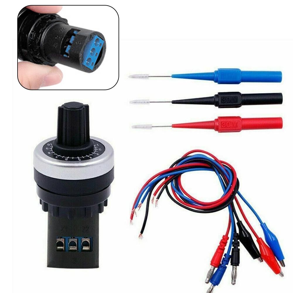 Auto Signal Simulator Repair Tester Analog Adjustable Resistance Sensor Diagnosis
