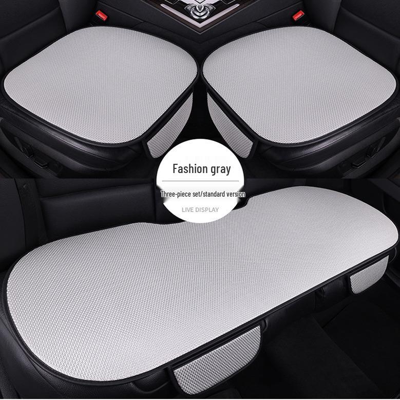 3-Piece Imitation Linen Ice Silk Seat Cushion Set for Besturn B50/B30/B90/Yueyi 03-07