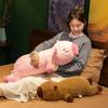 Große Größe Warme Bequeme Schlafkapybara Plüschtier Weiches Schönes Kissen Rückenstützkissen Niedliche Raumdekoration Schönes Geschenk für die Familie