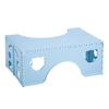 Kids Adults Toilet Bench Stable Safe Design Wear-Resistant Non-Slip Stool Circular Arc