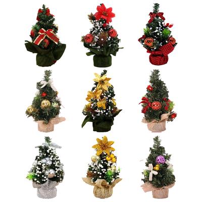 20cm Christmas Tree Ornaments Table Ornaments Small Tree Decorations
