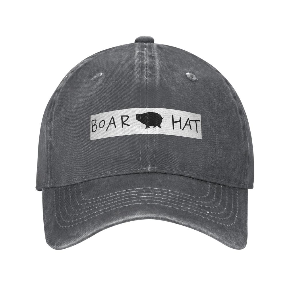 Boar Hat Baseball Caps Denim Fabric Hats Adjustable Casquette Hip Hop Baseball Cowboy Hat for Unisex