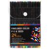 0.4mm Fineliner Pen Set – 12/24/36/48/60 Colors – Felt Tip Marker for Drawing, Sketching & Office Supplies