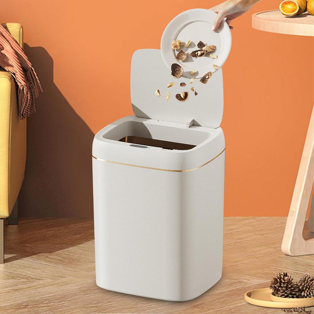 Automatic Trash Bin, Electric Garbage Can Dustbin, Bucket, Smart Can, Touchless
